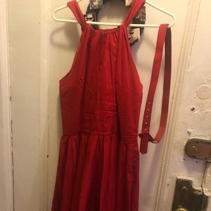 Pinup Girl Clothing Red Harley Dress